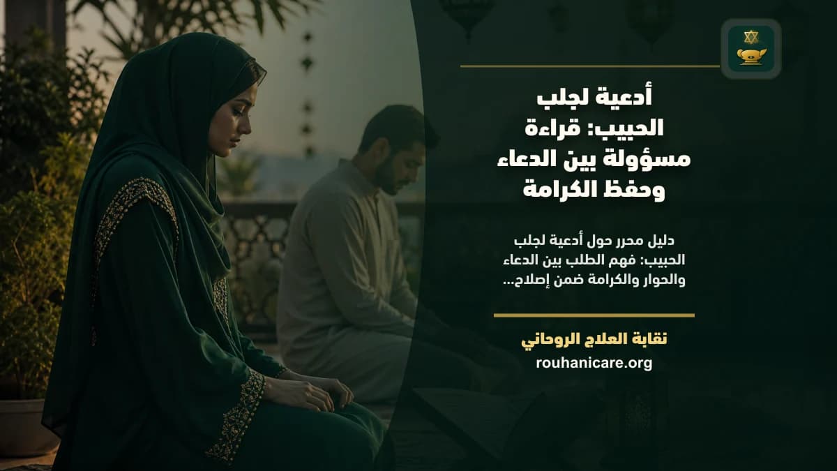 أدعية لجلب الحبيب: رؤية روحانية هادئة بلا وعود مبالغ فيها