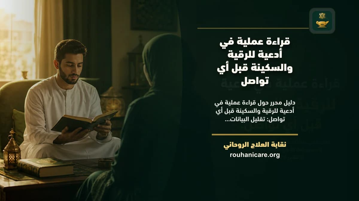 أدعية للرقية والسكينة: فهم روحاني هادئ بلا وعود مبالغ فيها