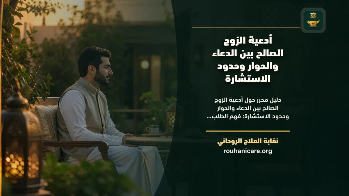 ادعيه الزوج الصالح: استشارة روحانية للصلح والسكينة
