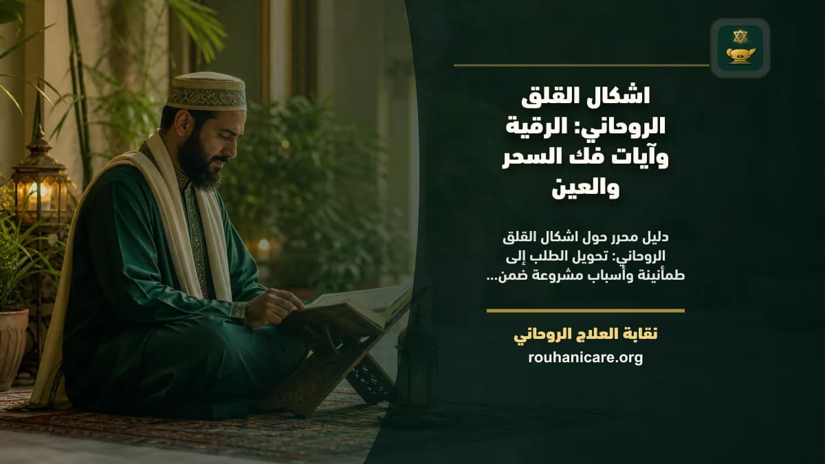 اشكال القلق الروحاني: كيف تختار استشارة روحانية بخصوصية؟
