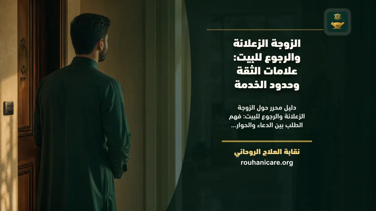 الزوجة الزعلانة والرجوع للبيت: استشارة روحانية للصلح والسكينة