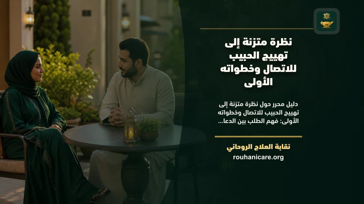تهييج الحبيب للاتصال: طريقة تواصل آمنة وسرية