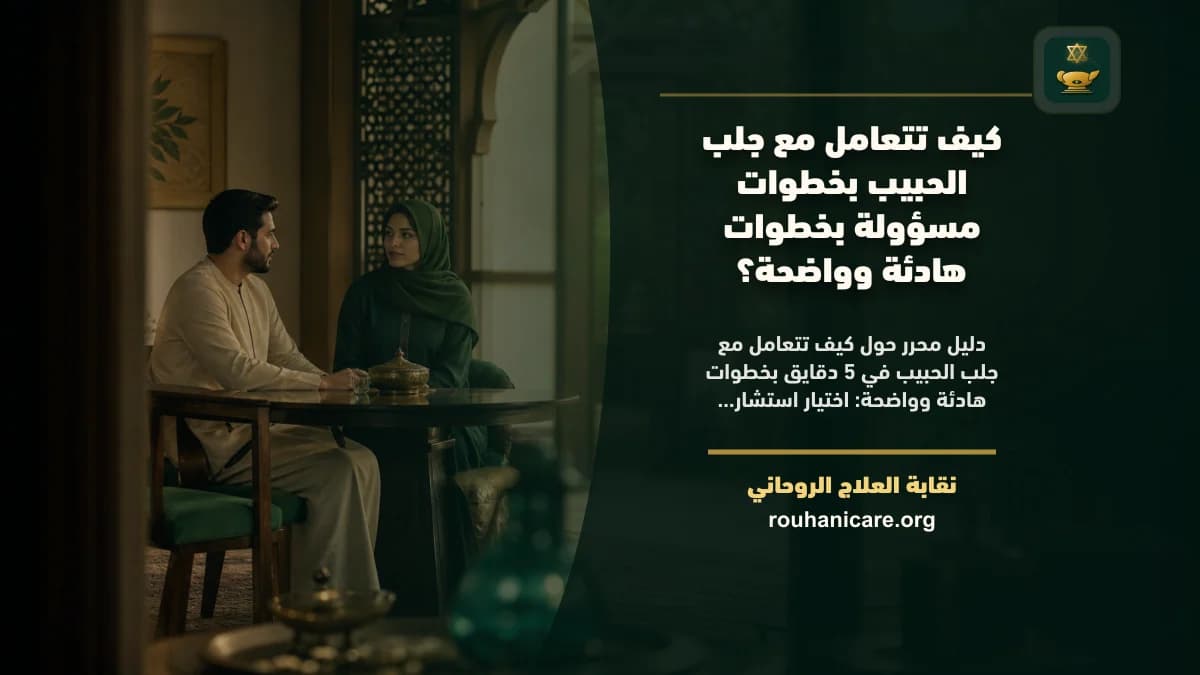 جلب الحبيب في 5 دقايق: استشارة روحانية للصلح والسكينة