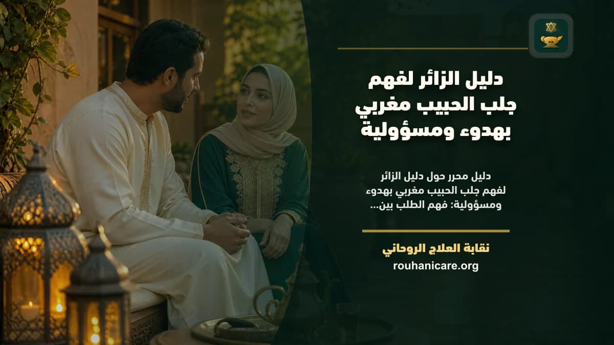 جلب الحبيب مغربي: استشارة روحانية للصلح والسكينة