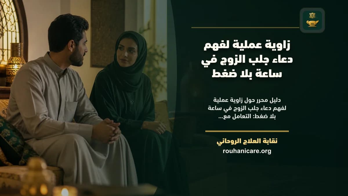 الدعاء لجلب الزوج سريعًا: رؤية روحانية مسؤولة بعيدًا عن الوعود المبالغ بها