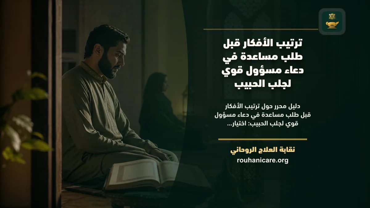 دعاء مسؤول قوي لجلب الحبيب: فهم روحاني هادئ بلا وعود مبالغ فيها