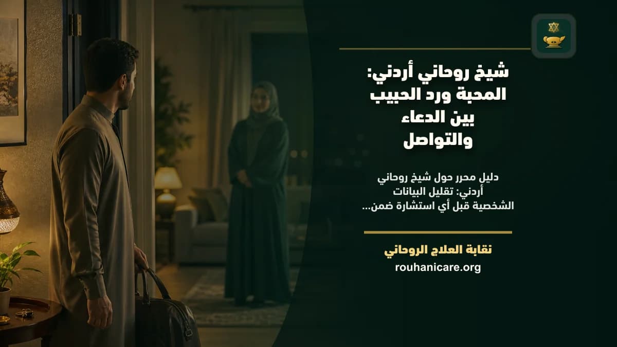شيخ روحاني أردني: دليل اختيار هادئ ومسؤول