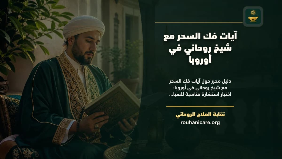شيخ روحاني في أوروبا: استشارة روحانية موثوقة وسرية