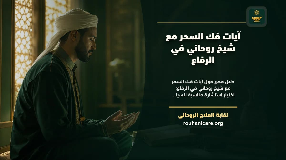 شيخ روحاني في الرفاع: كيف تختار استشارة روحانية بخصوصية؟