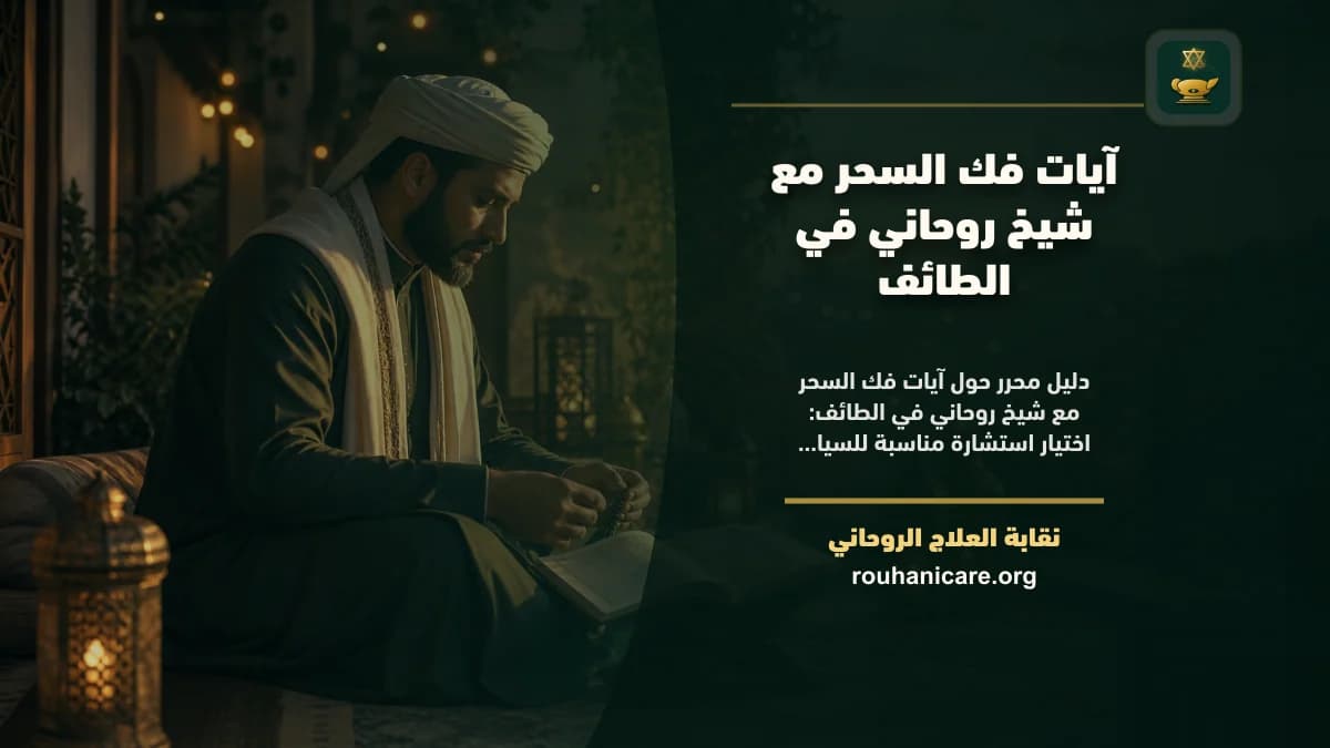 شيخ روحاني في الطائف: كيف تختار استشارة روحانية بخصوصية؟