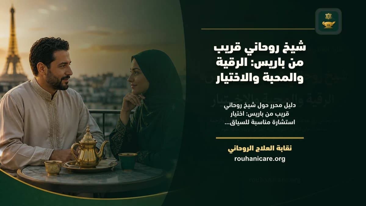 شيخ روحاني في باريس: كيف تختار استشارة روحانية بخصوصية؟
