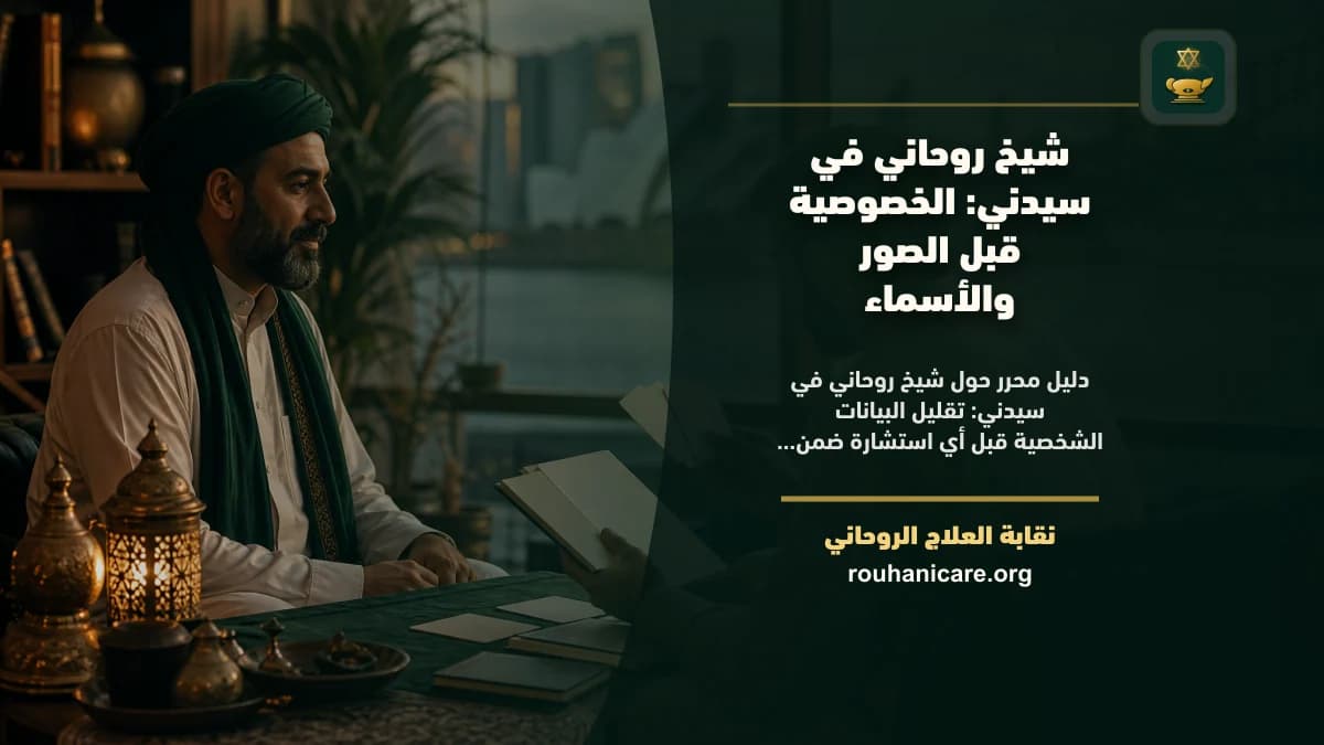 شيخ روحاني في سيدني: كيف تختار استشارة روحانية بخصوصية؟