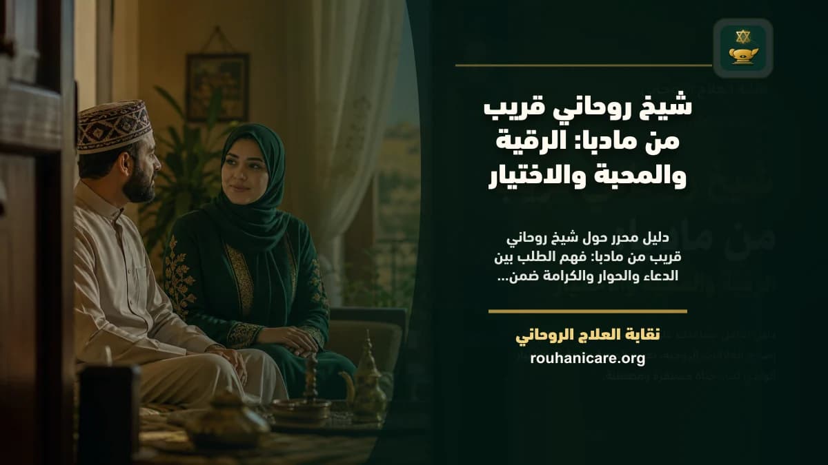 شيخ روحاني في مادبا: استشارة روحانية موثوقة وسرية