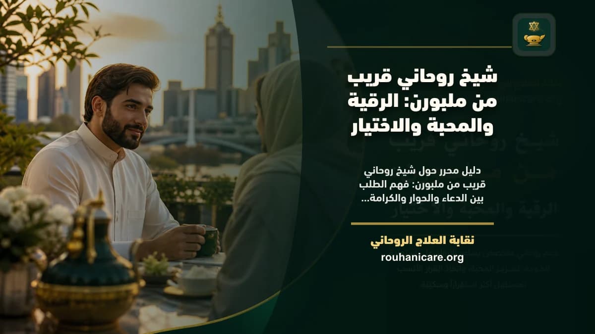 شيخ روحاني في ملبورن: استشارة روحانية موثوقة وسرية