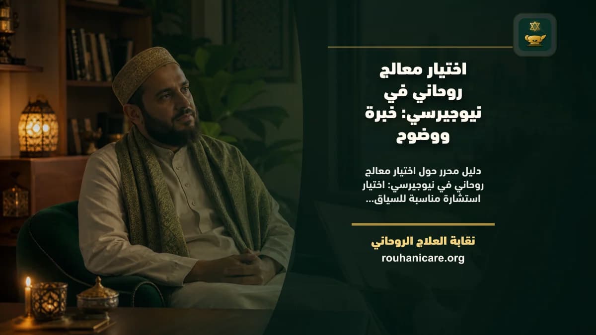 شيخ روحاني في نيوجيرسي: كيف تختار استشارة روحانية بخصوصية؟