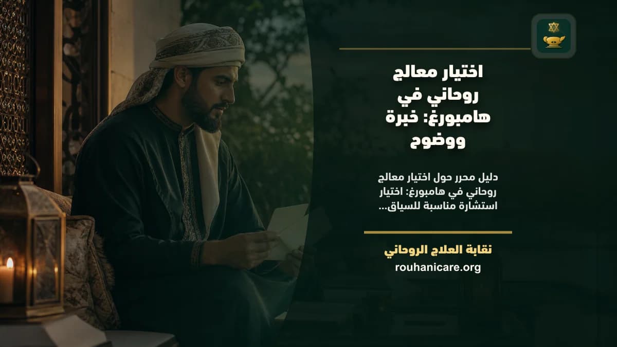 شيخ روحاني في هامبورغ: استشارة روحانية موثوقة وسرية