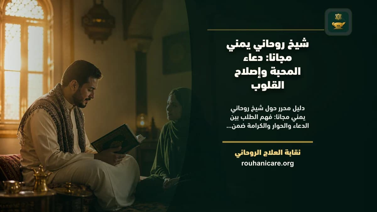 شيخ روحاني يمني مجانا: دليل اختيار هادئ ومسؤول