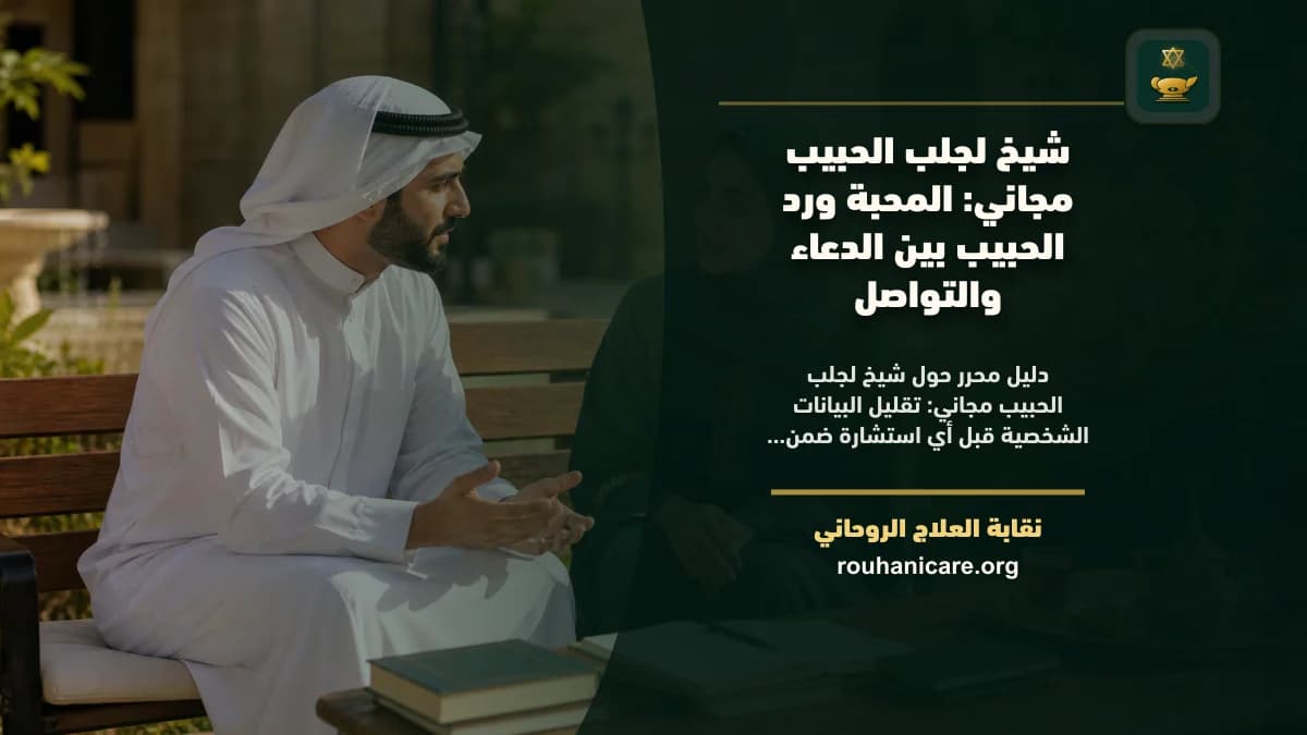 شيخ لجلب الحبيب مجاني: دليل اختيار هادئ ومسؤول