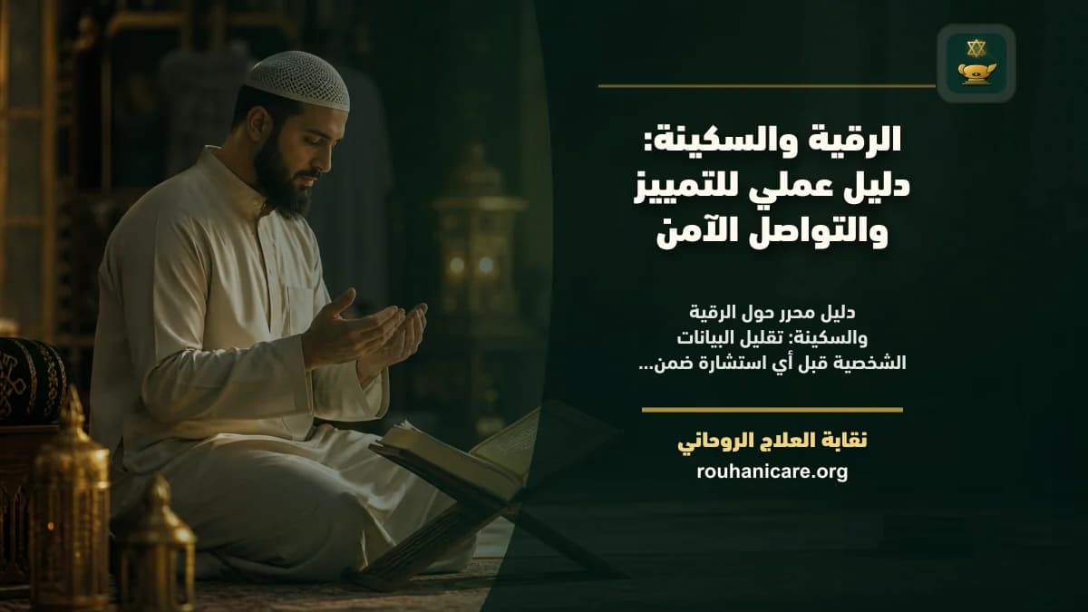 الرقية والسكينة: دليل هادئ للفهم الروحاني بلا وعود مبالغ فيها