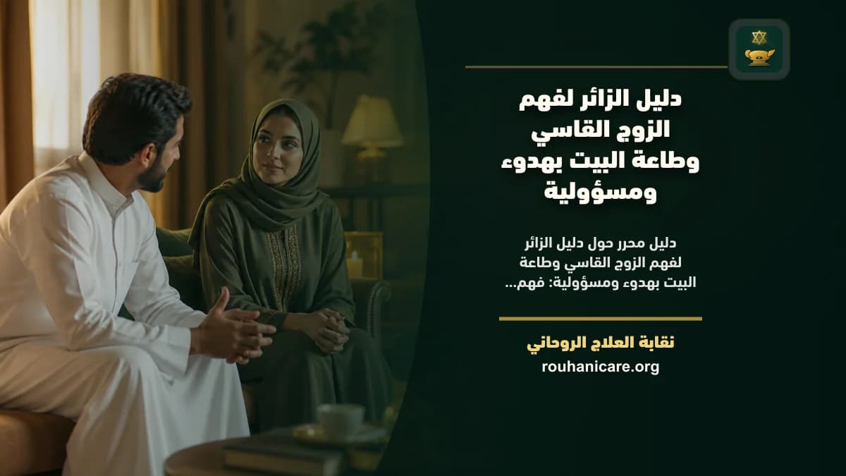 الزوج القاسي وطاعة البيت: استشارة روحانية للصلح والسكينة
