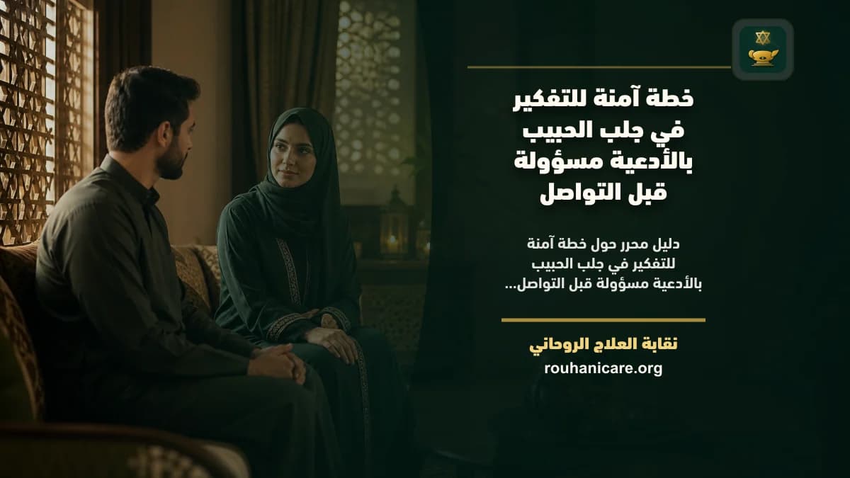 جلب الحبيب بالأدعية مسؤولة: فهم روحاني هادئ بلا وعود مبالغ فيها