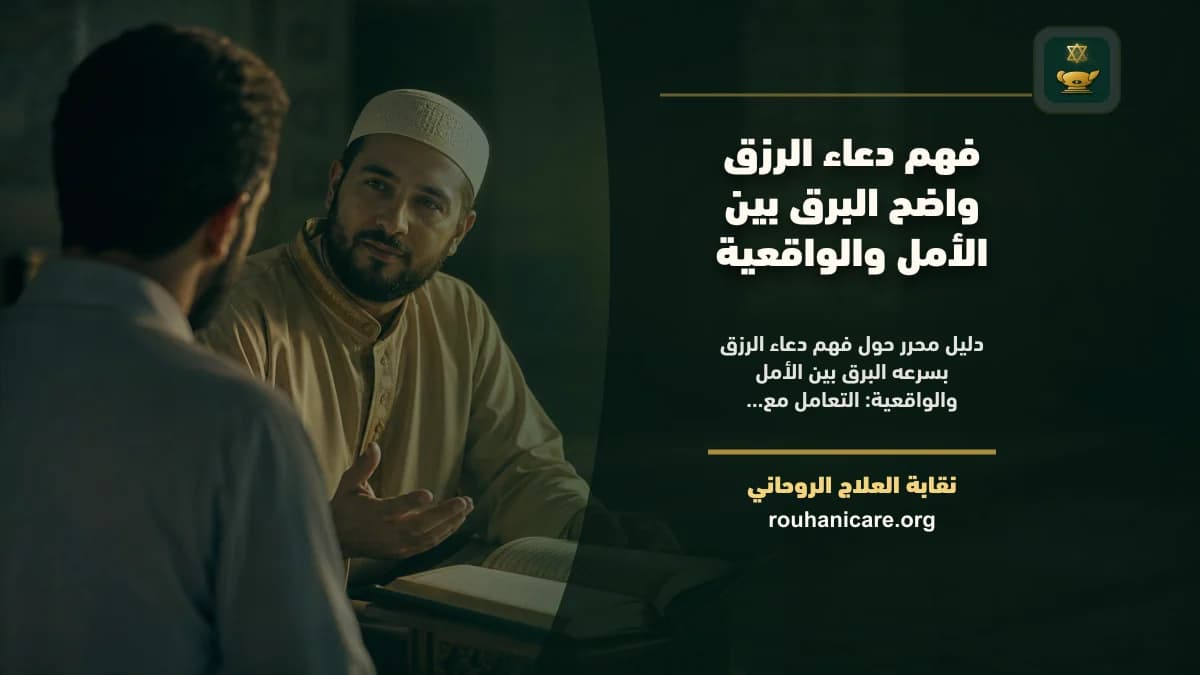 دعاء الرزق بسرعه البرق: فهم روحاني هادئ بلا وعود مبالغ فيها
