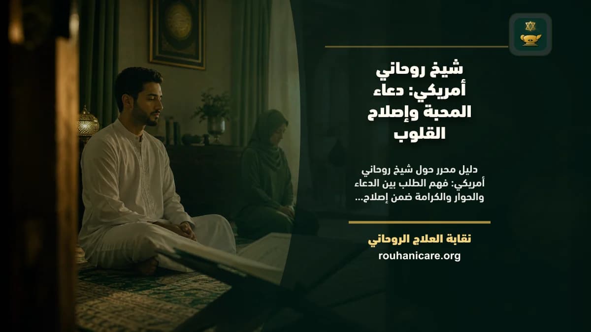 شيخ روحاني أمريكي: استشارة روحانية موثوقة وسرية
